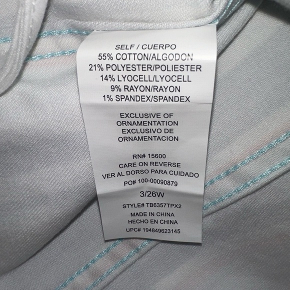 Jolt striped mini skirt size 3/26W - Picture 4 of 4